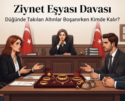 Ziynet Eşyası Davası – Düğünde Takılan Altınlar Boşanırken Kimde Kalır